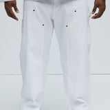 Pantalón Alexander Double Knee Utility - Blanco
