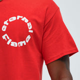 Camisa De Manga Corta Eternal Flame Circle - Rojo