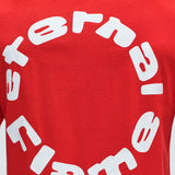Camisa De Manga Corta Eternal Flame Circle - Rojo