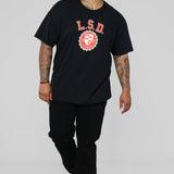 Pantalón De Mezclilla Mike Straight - Negro