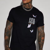Camisa De Manga Corta Fatal Attraction - Negro