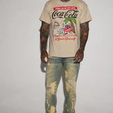 Camisa De Manga Corta Coca Cola Island Chillin - Arena