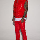 Chaleco Caleb Puffer - Rojo
