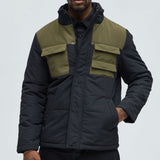 Chamarra de Mezclilla With The Flow 4 Pocket Midweight - Verde Negro
