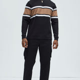 Pantalones Tipo Cargo Berry Straight - Negro