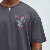 Camisa De Manga Corta Botanical Sound Of Nature - Carbón