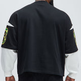 Camiseta Tyson General Soldier Long Sleeve - Negro/Combinado