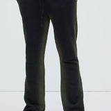 Pantalón Deportivo Tyson Blurred Lines Skinny Flare - Negro
