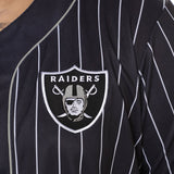 Camisa Top Raiders Baseball - Negro
