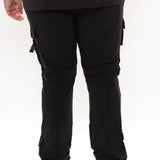 Pantalones de carga versátiles - negro