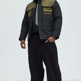 Chamarra de Mezclilla With The Flow 4 Pocket Midweight - Verde Negro