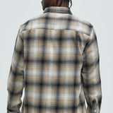 Camisa Dighton Plaid - Gris Pardo/Combinado