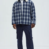 Pantalones Tipo Cargo Perth Pinstripes - Azul Marino/Combinado