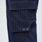 Pantalones Tipo Cargo Perth Pinstripes - Azul Marino/Combinado
