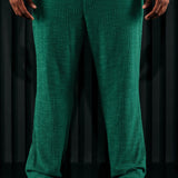 Pantalones entallados con textura Jordan - Verde