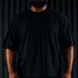 Camisa De Manga Corta I Like How It Looks Oversized Terry - Negro