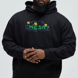 Sudadera Made In The West - Negro