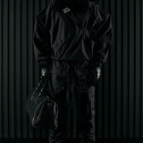 Chaleco Stormy Iridescent Nylon - Negro