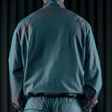 Chaleco Stormy Iridescent Nylon - Azul