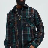 Camisa Irving Plaid Over - Multicolor
