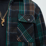Camisa Irving Plaid Over - Multicolor