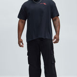 Camisa De Manga Corta I Show No Fear - Negro