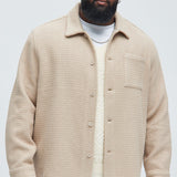 Camisa Linden Textured Over - Bronceado