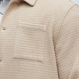 Camisa Linden Textured Over - Bronceado