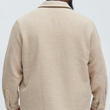 Camisa Linden Textured Over - Bronceado