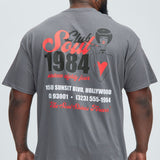 Camisa De Manga Corta Club Soul - Carbón