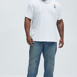 Camisa De Manga Corta Don't Overthink It - Blanco