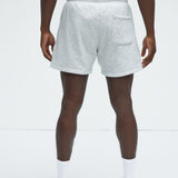 Shorts Tyson Oversize Heavyweight Sweat - Gris Suave