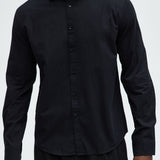 Camisa Abotonada Ryland - Negro
