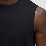 Top Tee Deportivo Essential Lounge Sleeveless - Negro