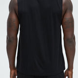 Top Tee Deportivo Essential Lounge Sleeveless - Negro