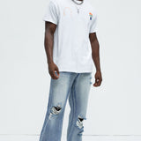 Camisa De Manga Corta Don't Overthink It - Blanco
