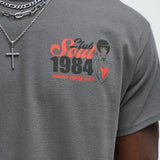 Camisa De Manga Corta Club Soul - Carbón