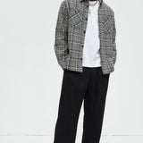 Camisa James Tweed Over - Negro/Combinado