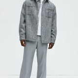 Pantalones Just Doin' Me Slim - Gris