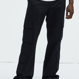 Pantalones Tipo Cargo Loose Screw - Negro