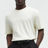 Camisa De Manga Corta Davison Premium - Hueso