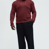 Suéter DeAngelo Turtleneck - Vino Tinto