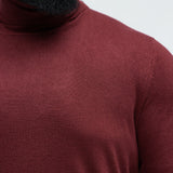 Suéter DeAngelo Turtleneck - Vino Tinto