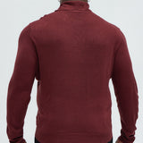 Suéter DeAngelo Turtleneck - Vino Tinto