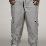 Pantalones Tipo Cargo Roaming Twill - Gris