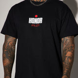Camiseta de manga corta Honor Samurai Way - Negra.