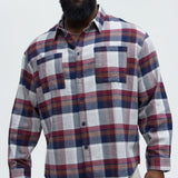 Camisa Utica Plaid Flannel - Multicolor