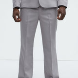 Pantalón Kevin Twill Textured Straight - Gris