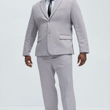 Pantalón Kevin Twill Textured Straight - Gris