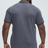 Camisa Polo Fernando Textured - Carbón